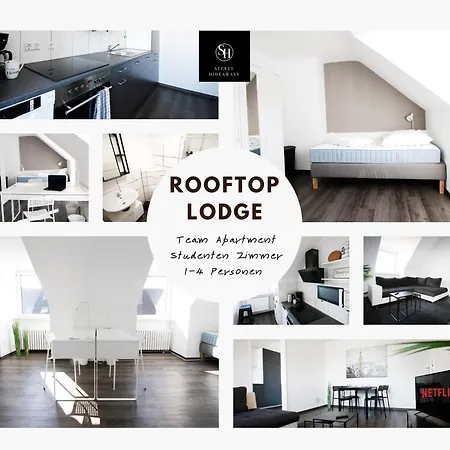 Sh Team Lodges 4 Apartments Fuer Max 19 Personen L Monteure L Messe L Business Duisburg Exterior photo