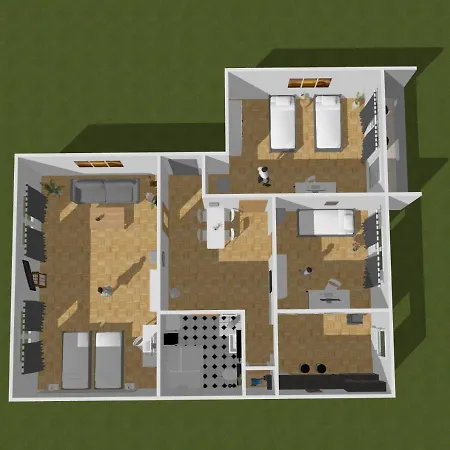 Sh Team Lodges 4 Apartments Fuer Max 19 Personen L Monteure L Messe L Business Duisburg Exterior photo