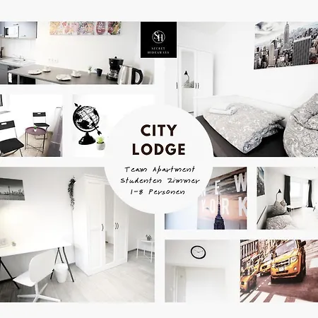 Sh Team Lodges 4 Apartments Fuer Max 19 Personen L Monteure L Messe L Business Duisburg Exterior photo